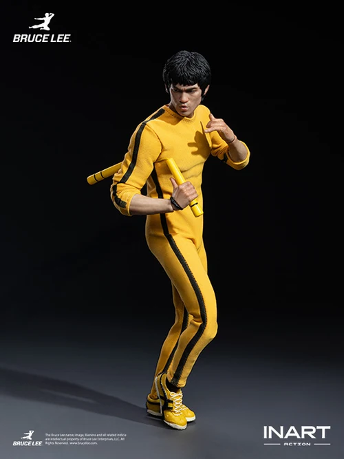 Bruce Lee (Yellow Jumpsuit) 1/12 Action Figure - Image 5