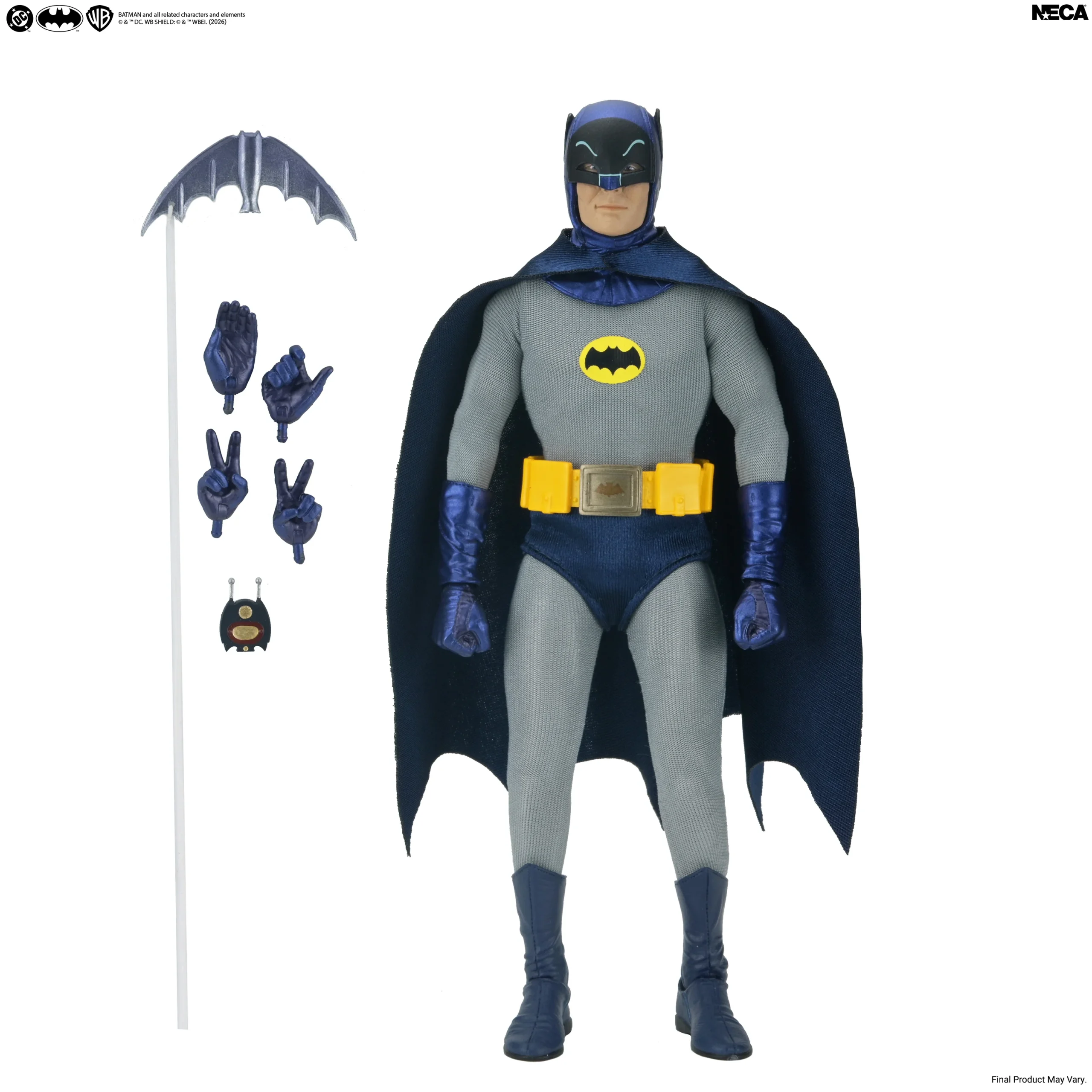 Batman (1966 TV Show) - Batman 8” Clothed Action Figure - Image 6