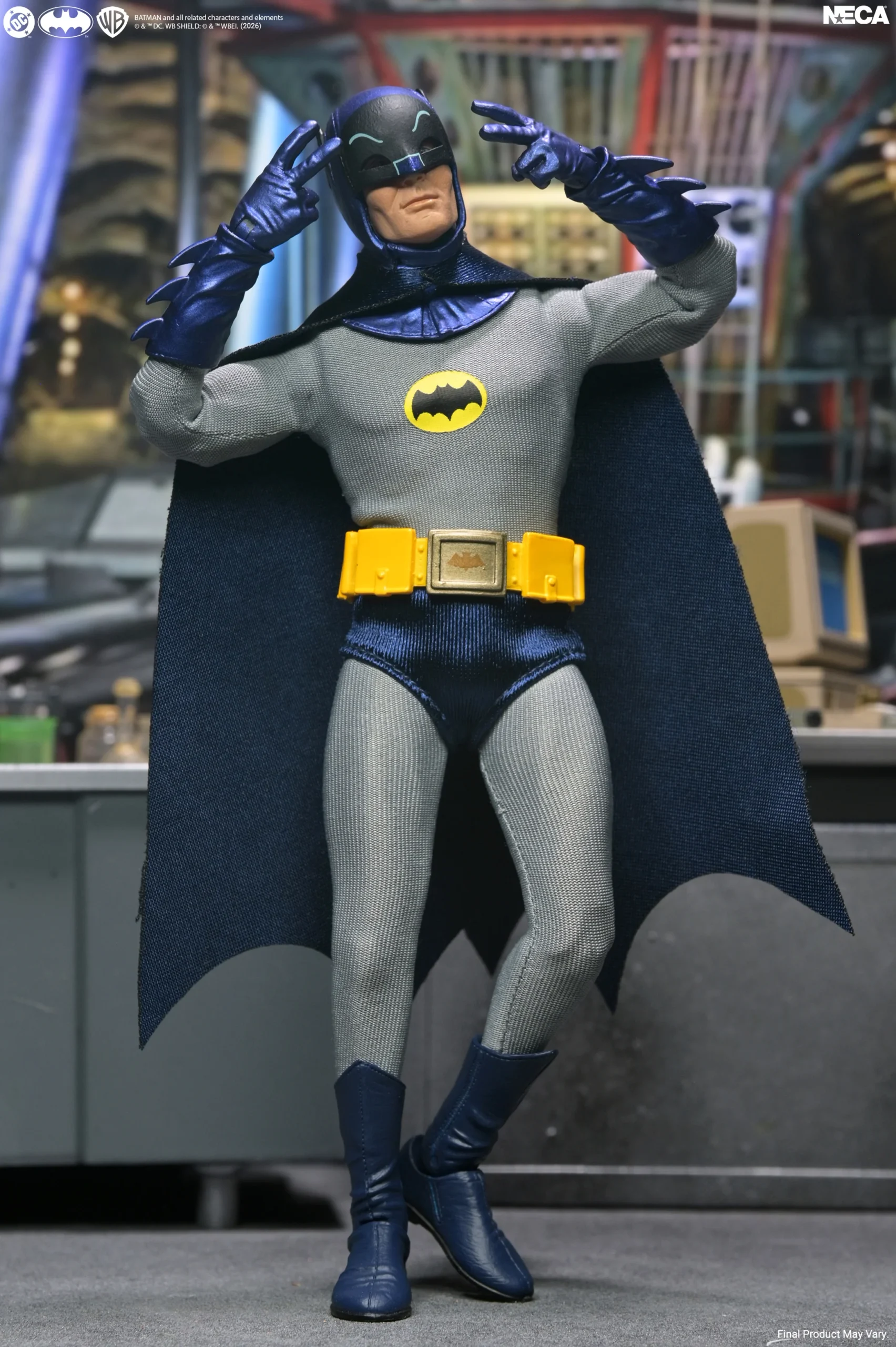 Batman (1966 TV Show) - Batman 8” Clothed Action Figure - Image 2