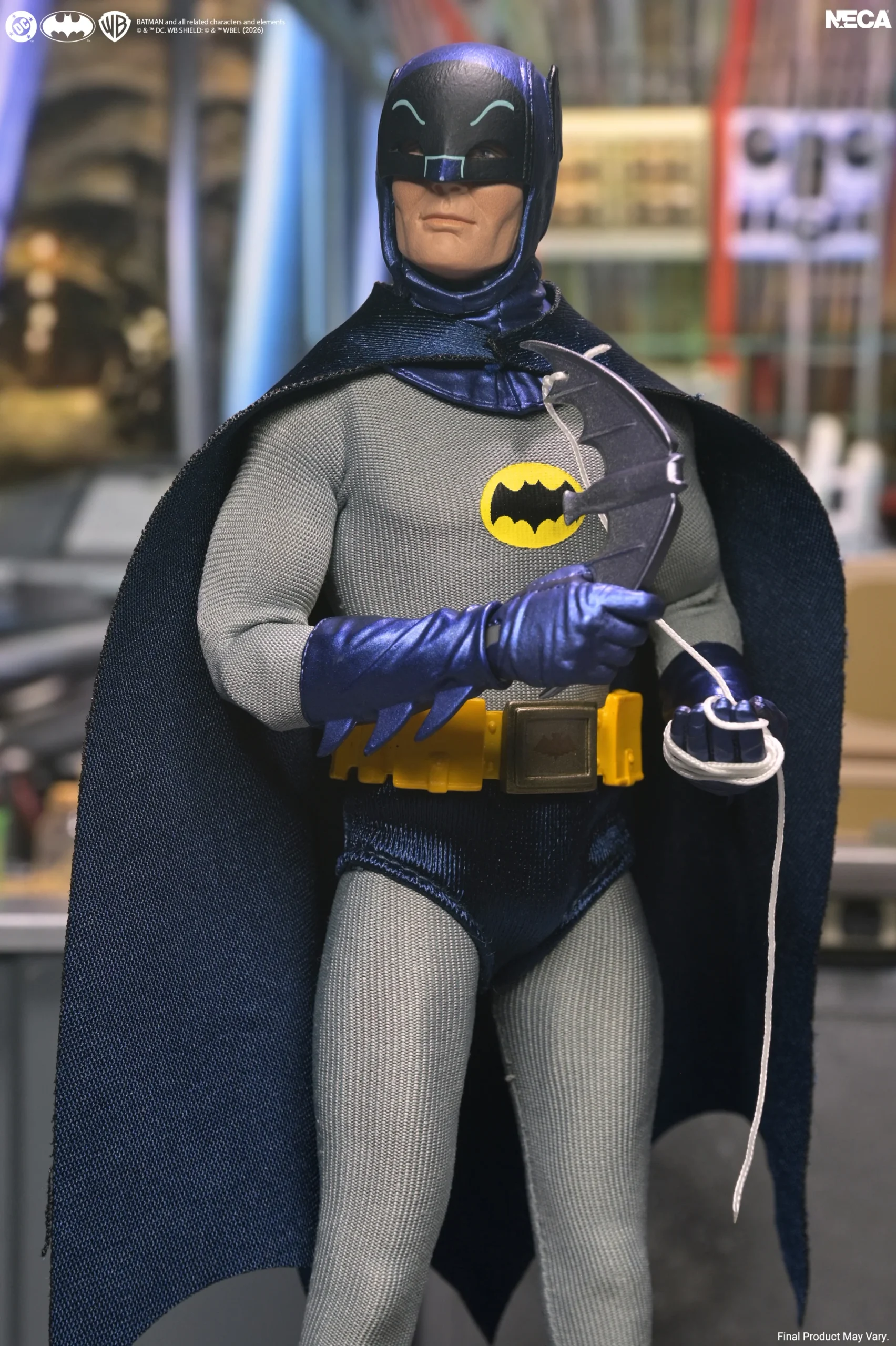 Batman (1966 TV Show) - Batman 8” Clothed Action Figure - Image 5