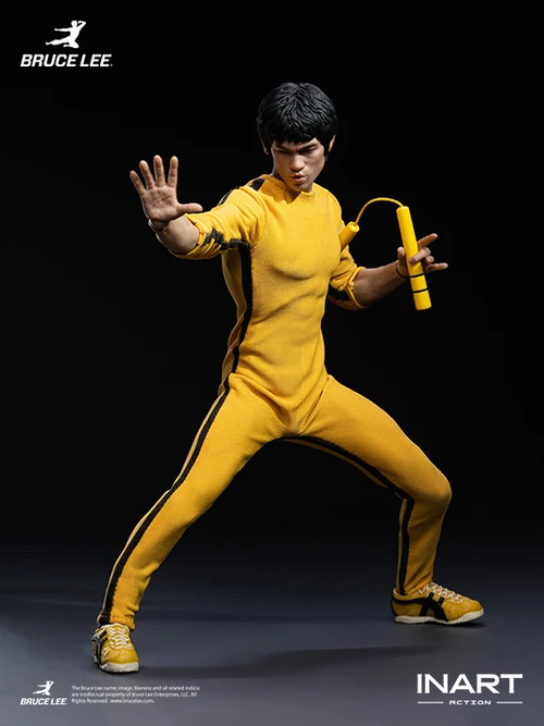 Bruce Lee (Yellow Jumpsuit) 1/12 Action Figure - Image 6
