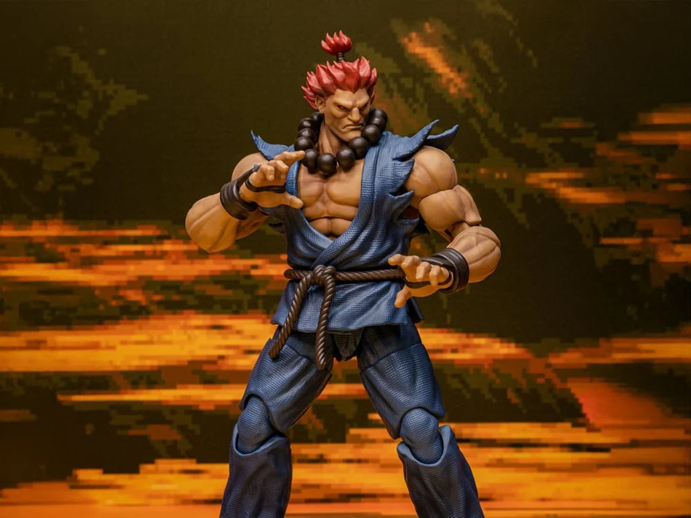 Street Fighter Alpha 3 Storm Arena Akuma 1/12 Scale Action Figure