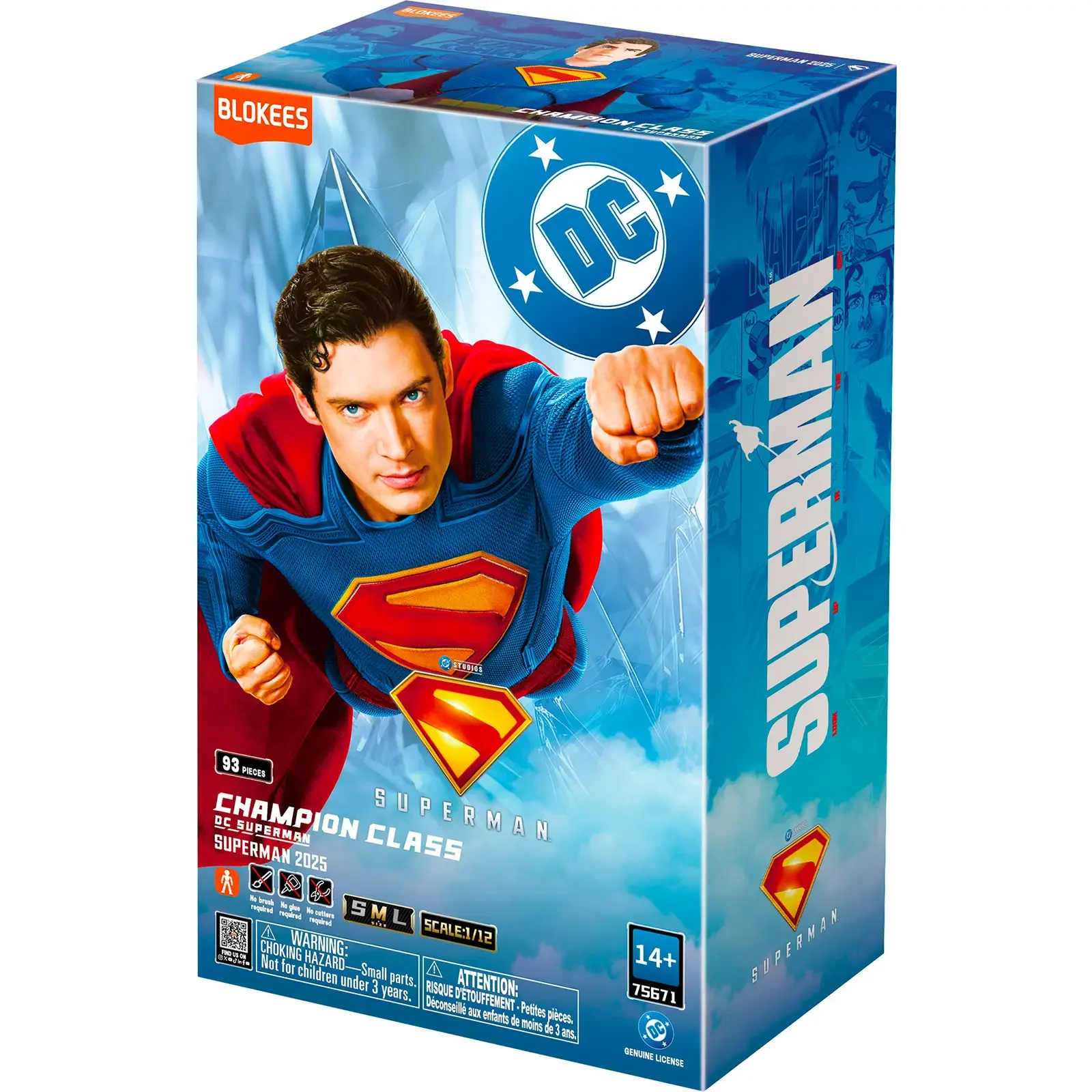 Superman (2025) Champion Class CC01 Superman & Krypto 1/12 Scale Model Kit - Image 12