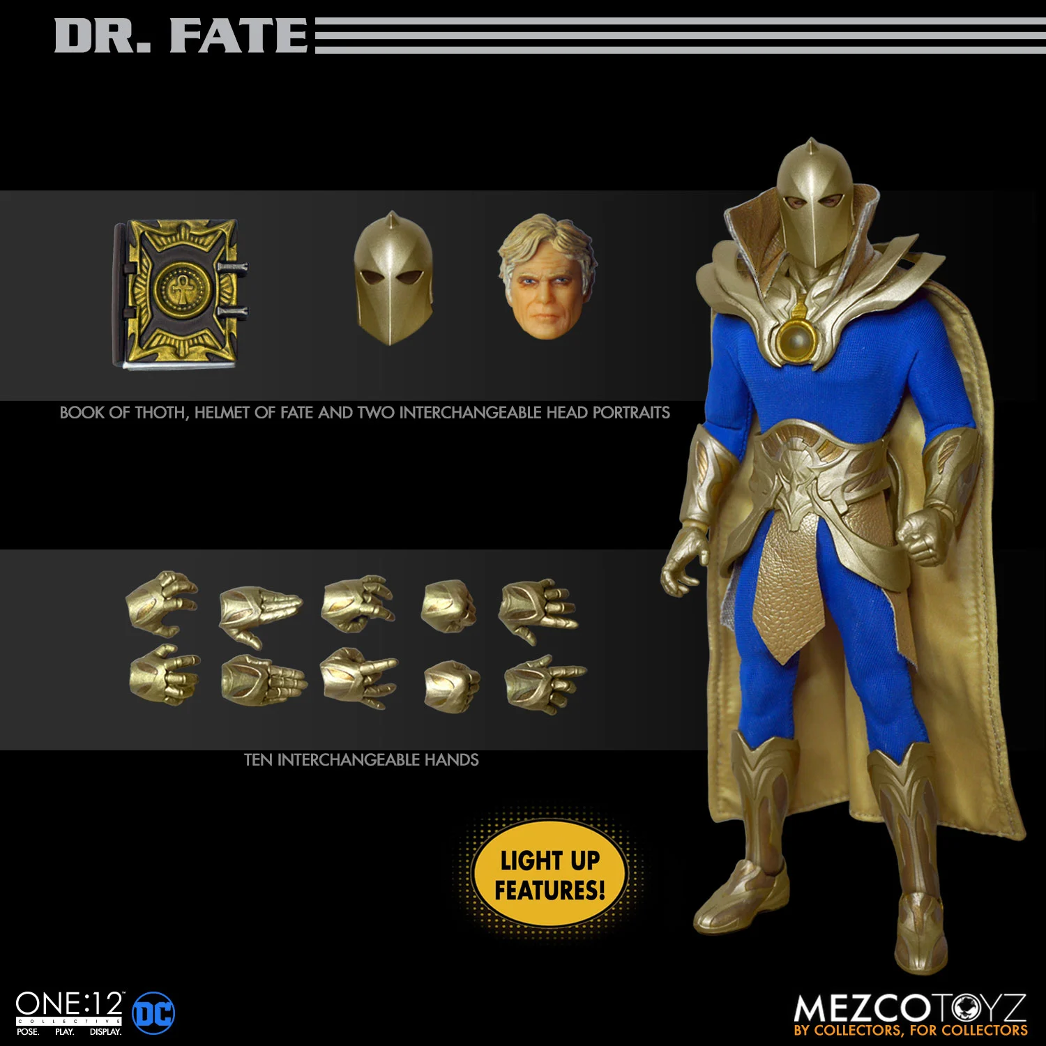 DC Comics One:12 Collective Dr. Fate Action Figure - Image 17
