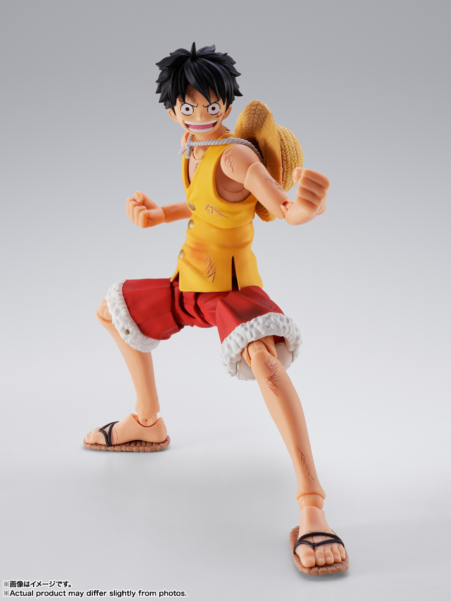 MONKEY.D.LUFFY - Marineford Arc 1/12 Scale Action Figure