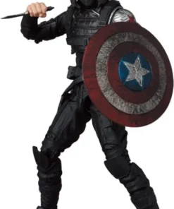 Captain America: The Winter Soldier MAFEX No.203 Winter Soldier Action Figure (Reissue) - Image 3