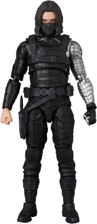 Captain America: The Winter Soldier MAFEX No.203 Winter Soldier Action Figure (Reissue) - Image 5