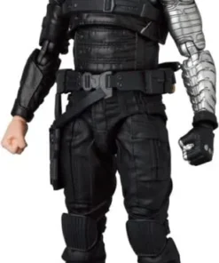 Captain America: The Winter Soldier MAFEX No.203 Winter Soldier Action Figure (Reissue) - Image 7