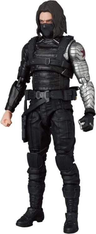 Captain America: The Winter Soldier MAFEX No.203 Winter Soldier Action Figure (Reissue) - Image 7