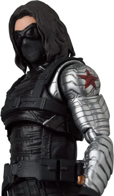 Captain America: The Winter Soldier MAFEX No.203 Winter Soldier Action Figure (Reissue) - Image 8