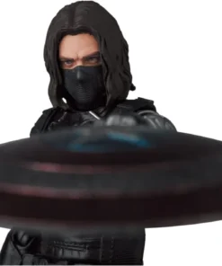 Captain America: The Winter Soldier MAFEX No.203 Winter Soldier Action Figure (Reissue) - Image 9