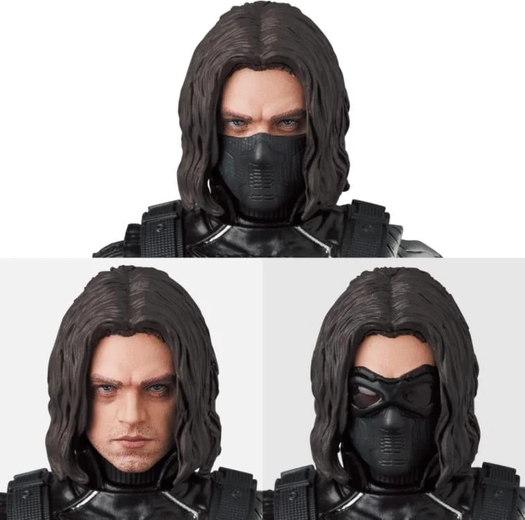 Captain America: The Winter Soldier MAFEX No.203 Winter Soldier Action Figure (Reissue) - Image 10