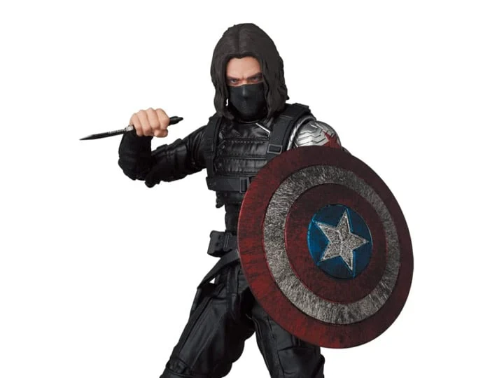 Captain America: The Winter Soldier MAFEX No.203 Winter Soldier Action Figure (Reissue)