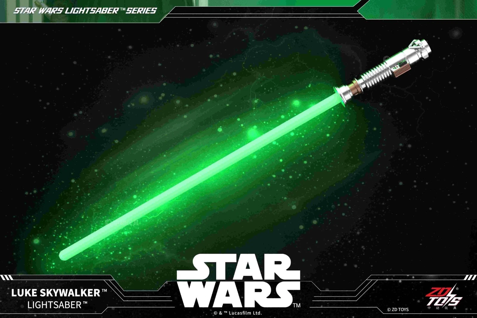 Star Wars Luke Skywalker Lightsaber 1:1 Replica with Sound - Image 3