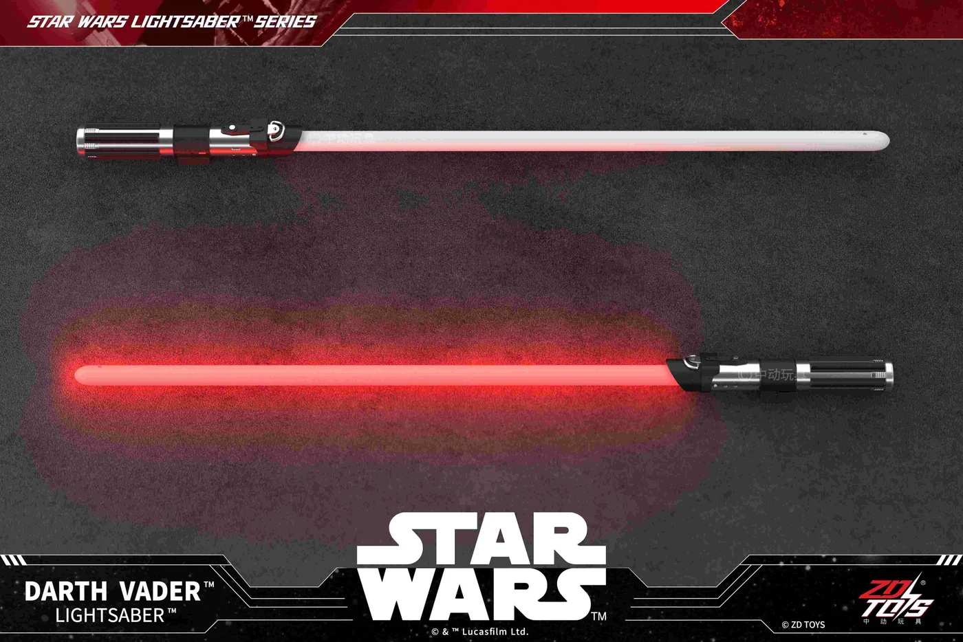 Star Wars Darth Vader Lightsaber 1:1 Replica with Sound - Image 3