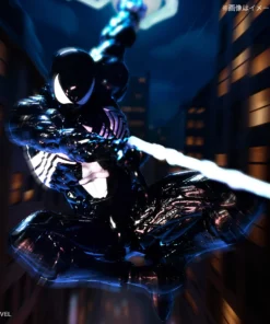 Amazing Yamaguchi Revoltech NR147 Symbiote Suit Spider-Man Action Figure (Reissue) - Image 15