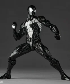 Amazing Yamaguchi Revoltech NR147 Symbiote Suit Spider-Man Action Figure (Reissue) - Image 5
