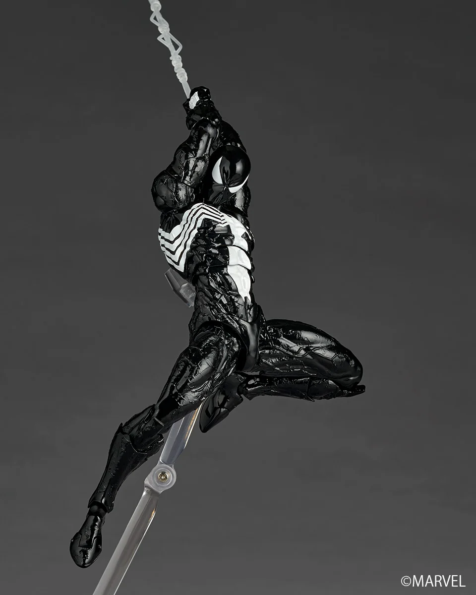 Amazing Yamaguchi Revoltech NR147 Symbiote Suit Spider-Man Action Figure (Reissue) - Image 6