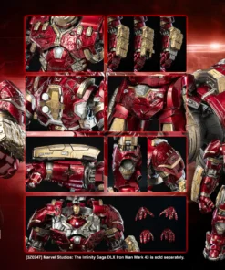 Marvel: The Infinity Saga DLX Iron Man 44 Hulkbuster (Battle Damaged) Action Figure - Image 15