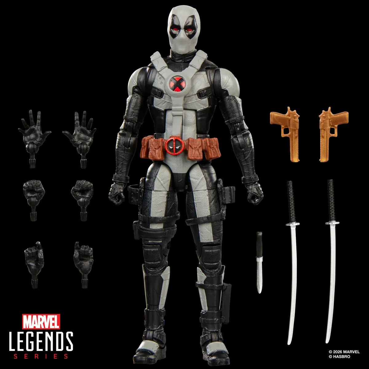Deadpool & Wolverine Marvel Legends Deadpool (Concept Art) Action Figure - Image 6
