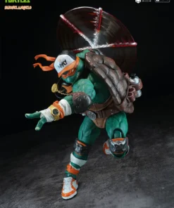 Teenage Mutant Ninja Turtles HB0105 HEFIG Michelangelo (Deluxe Edition) Action Figure (With Bonus) - Image 11