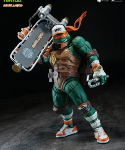 Teenage Mutant Ninja Turtles HB0105 HEFIG Michelangelo (Deluxe Edition) Action Figure (With Bonus) - Image 12