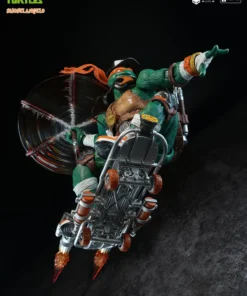 Teenage Mutant Ninja Turtles HB0105 HEFIG Michelangelo (Deluxe Edition) Action Figure (With Bonus) - Image 14