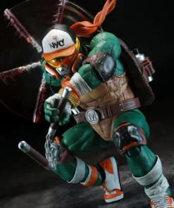 Teenage Mutant Ninja Turtles HB0105 HEFIG Michelangelo (Deluxe Edition) Action Figure (With Bonus)