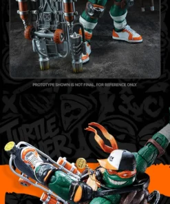 Teenage Mutant Ninja Turtles HB0105 HEFIG Michelangelo (Deluxe Edition) Action Figure (With Bonus) - Image 27