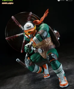 Teenage Mutant Ninja Turtles HB0105 HEFIG Michelangelo (Deluxe Edition) Action Figure (With Bonus) - Image 4