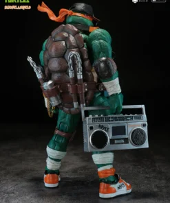 Teenage Mutant Ninja Turtles HB0105 HEFIG Michelangelo (Deluxe Edition) Action Figure (With Bonus) - Image 8