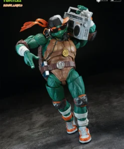 Teenage Mutant Ninja Turtles HB0105 HEFIG Michelangelo (Deluxe Edition) Action Figure (With Bonus) - Image 9