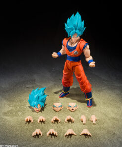 Dragon Ball Super Super Saiyan God Super Saiyan Goku (Blue Power Transcending Limits) Action Figure - Image 7