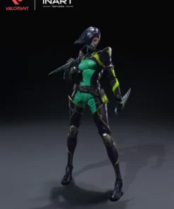 Alternative view of Valorant InArt Viper 1/12 Scale Action Figure