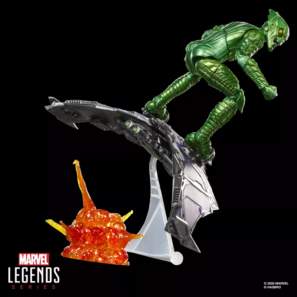 Spider-Man: No Way Home Marvel Legends Green Goblin Action Figure and Glider Set - Image 6