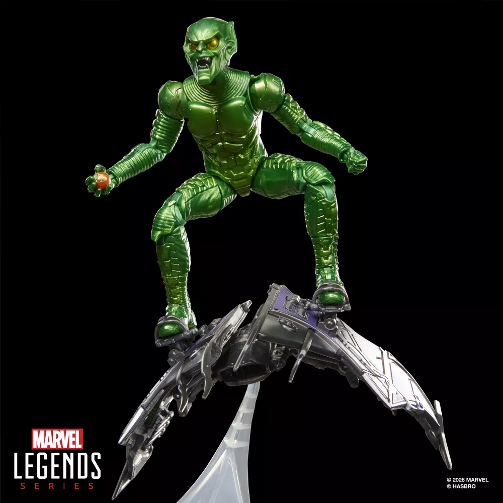 Spider-Man: No Way Home Marvel Legends Green Goblin Action Figure and Glider Set - Image 5