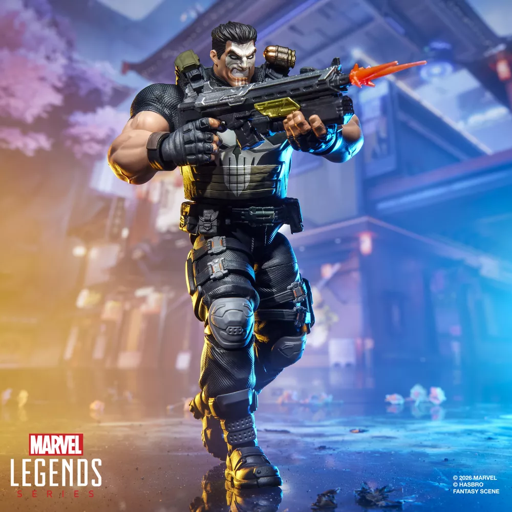 Marvel Legends Marvel Rivals The Punisher Action Figures - Image 8