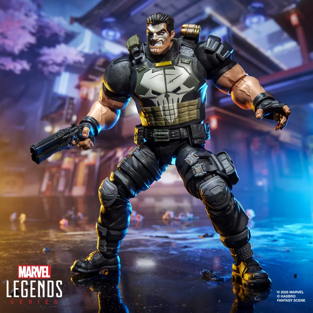 Marvel Legends Marvel Rivals The Punisher Action Figures - Image 9
