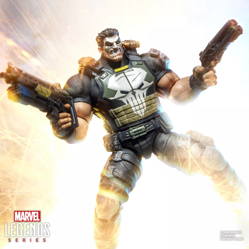Marvel Legends Marvel Rivals The Punisher Action Figures - Image 11