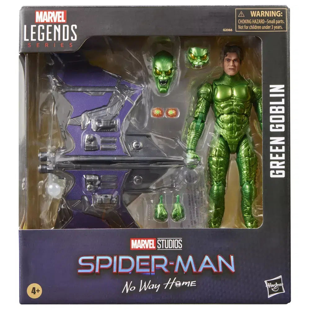 Spider-Man: No Way Home Marvel Legends Green Goblin Action Figure and Glider Set - Image 3
