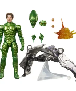 Alternative view of Spider-Man: No Way Home Marvel Legends Green Goblin Action Figure and Glider Set