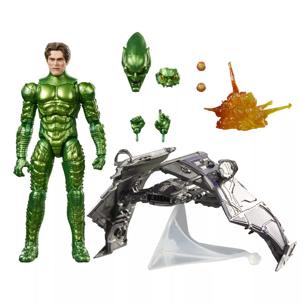 Spider-Man: No Way Home Marvel Legends Green Goblin Action Figure and Glider Set - Image 2