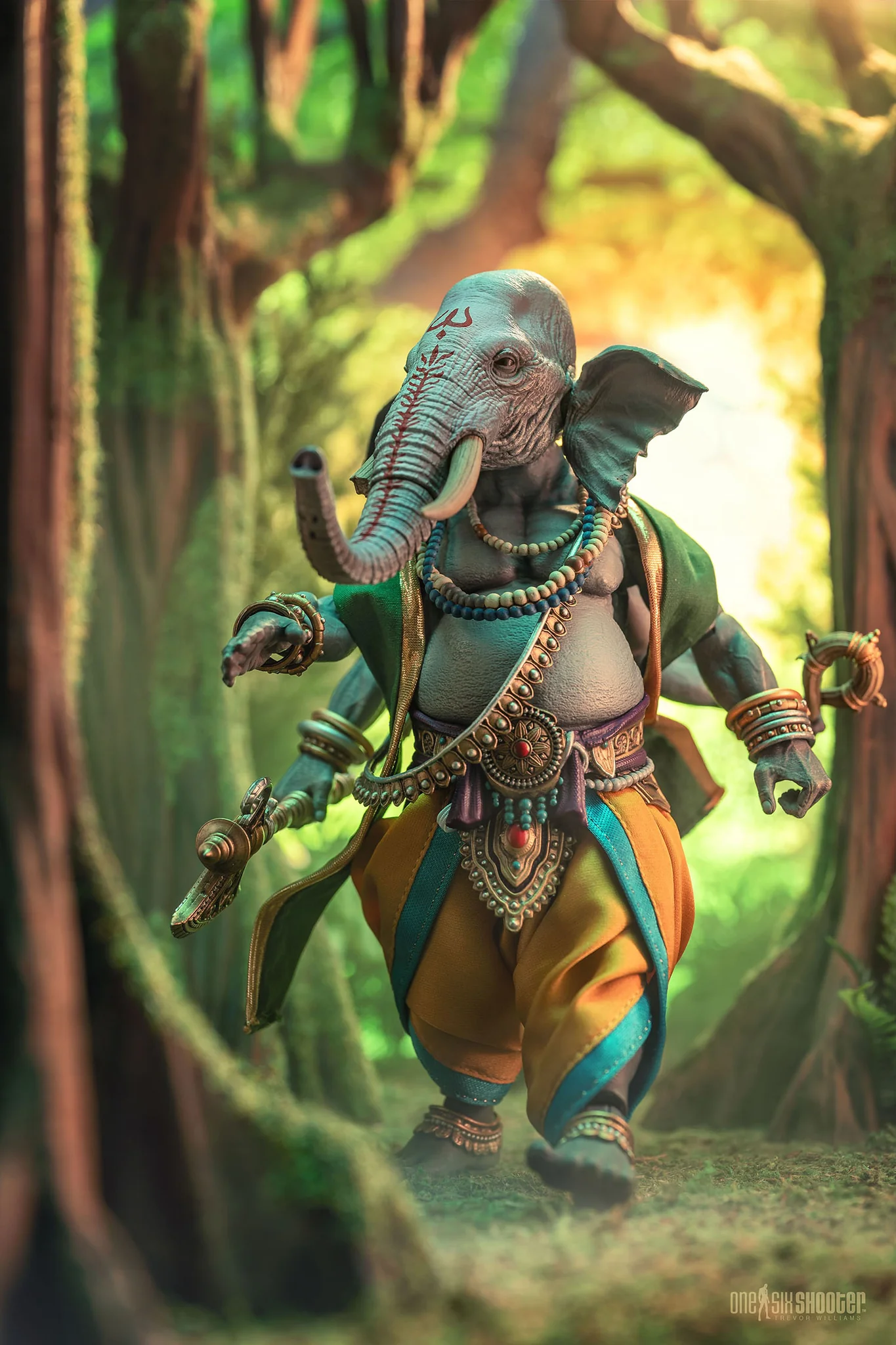 Figura Obscura: Ganesha Action Figure 1/12 Scale - Image 5