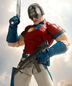 Alternative view of DC Comics Amazing Yamaguchi Revoltech Peacemaker Action Figure (With Bonus)