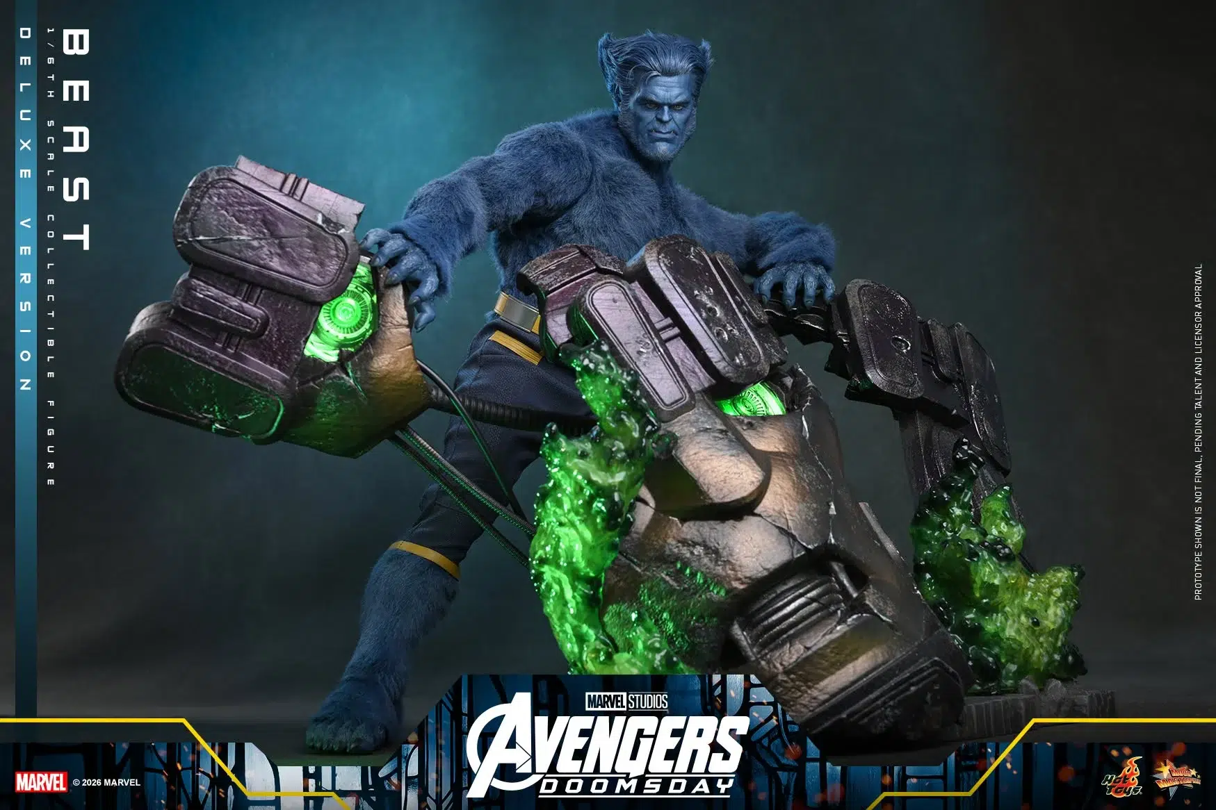 Avengers: Doomsday MMS921 Beast (Deluxe Ver.) 1/6th Scale Collectible Figure - Image 2