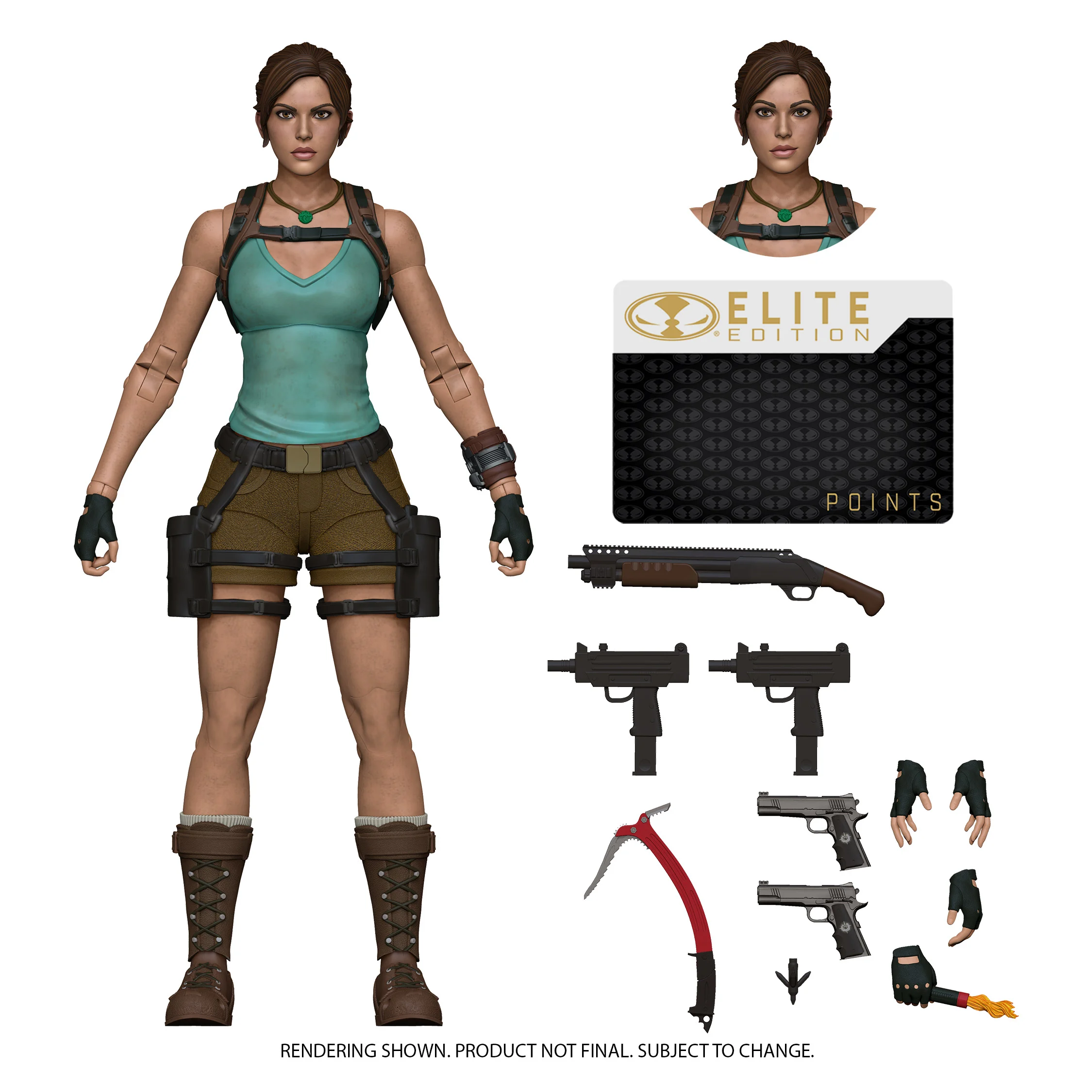 Tomb Raider: Legacy of Atlantis McFarlane Elite Edition Lara Croft Deluxe Action Figure - Image 3
