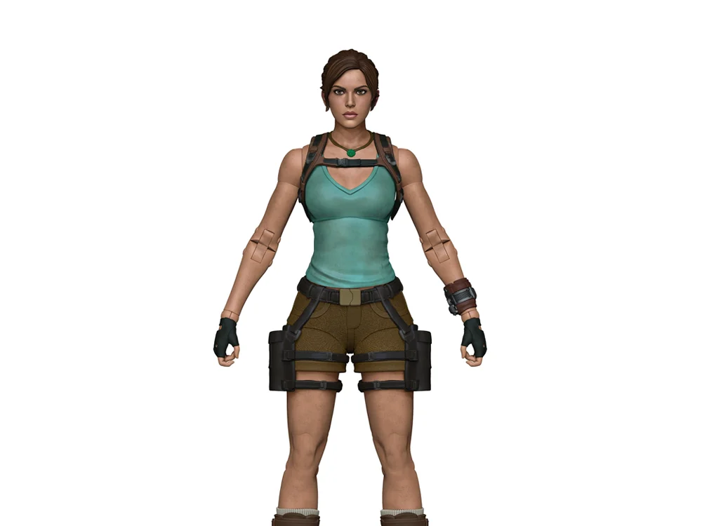 Tomb Raider: Legacy of Atlantis McFarlane Elite Edition Lara Croft Deluxe Action Figure